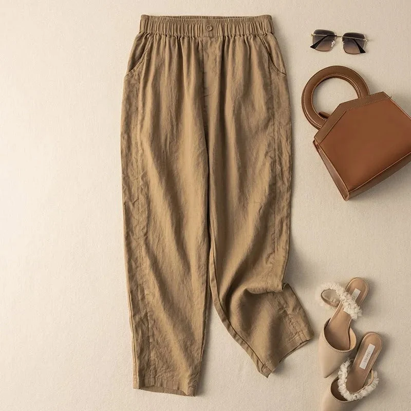 Rhea Linen Pants - Image 5