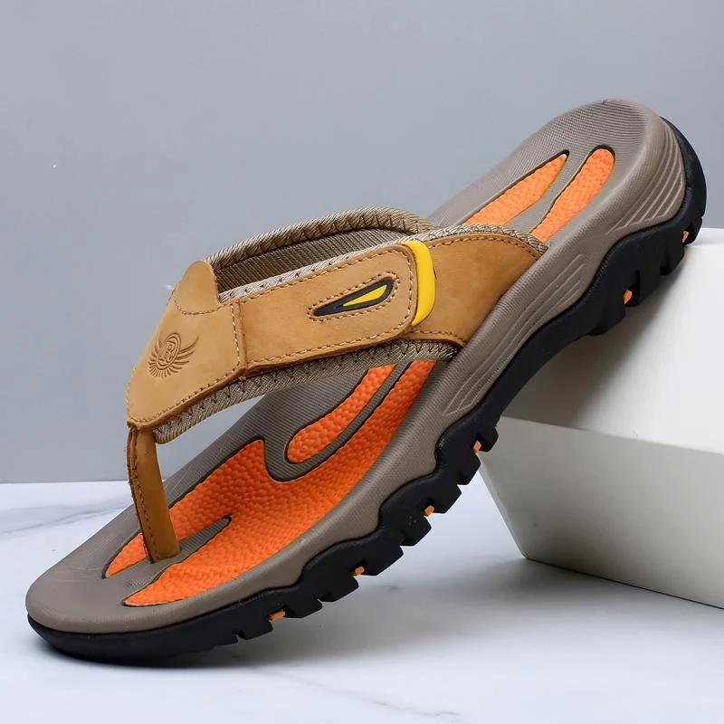 Ridge Leather Sandals - Image 4