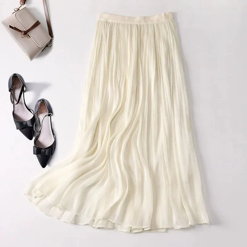 Rita Linen Skirt - Image 3