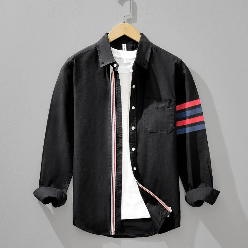 Rivan Contrast Stripe Shirt - Image 2