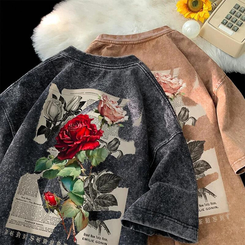 Rose Washed Tee - Image 3