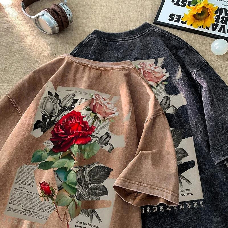 Rose Washed Tee - Image 5