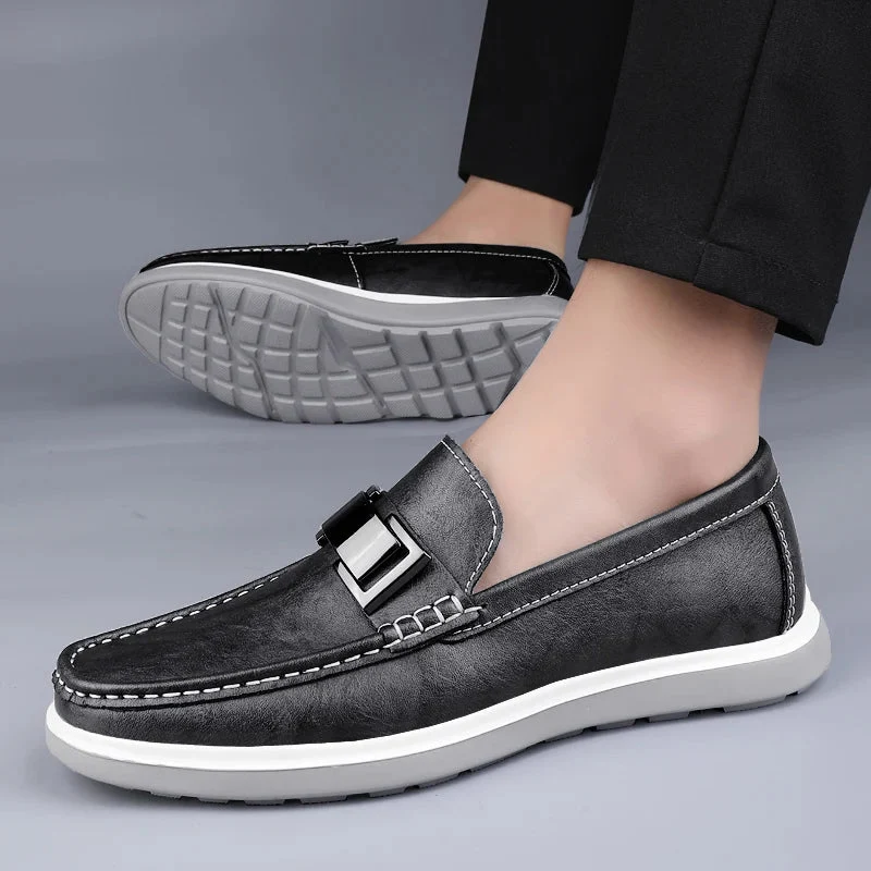 Ruco Genuine Leather Loafers - Image 21