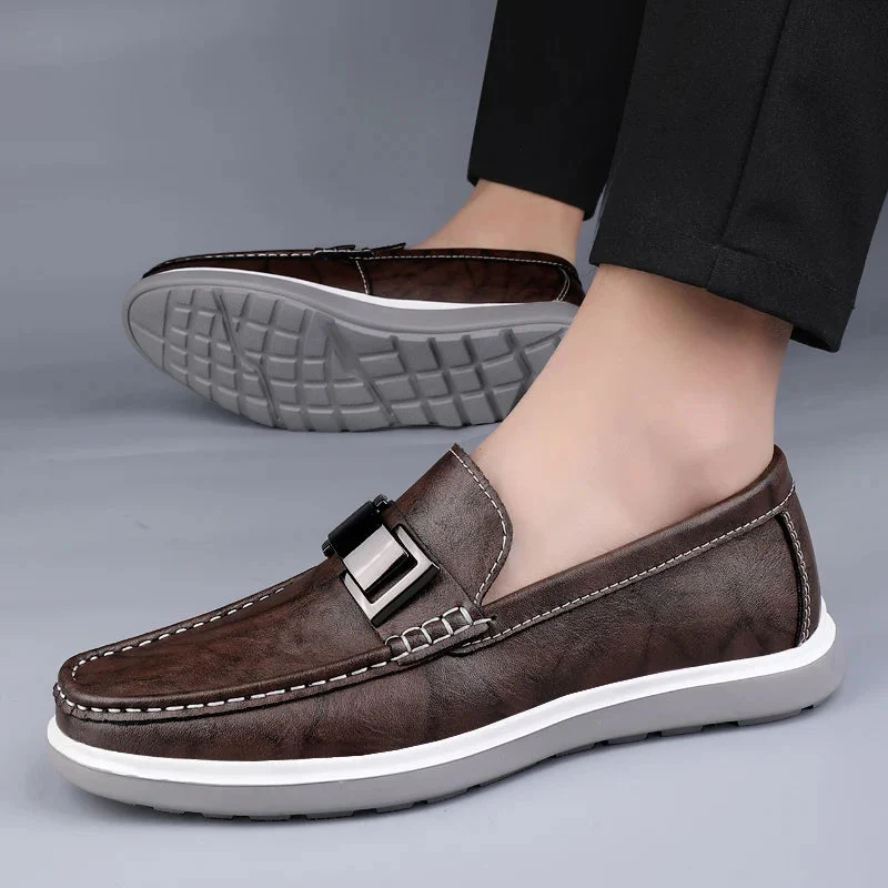 Ruco Genuine Leather Loafers - Image 4