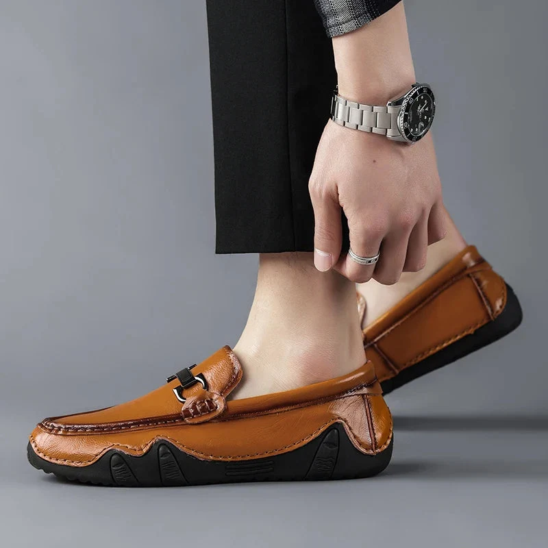 Sabio Genuine Leather Loafers - Image 13