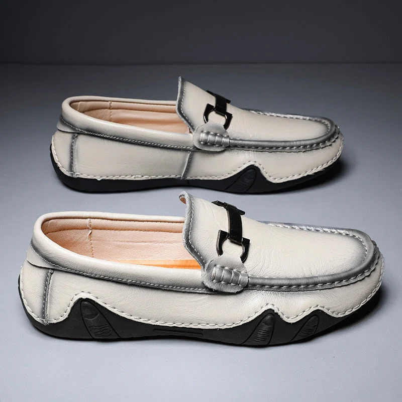 Sabio Genuine Leather Loafers - Image 15