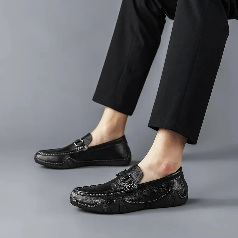 Sabio Genuine Leather Loafers - Image 6