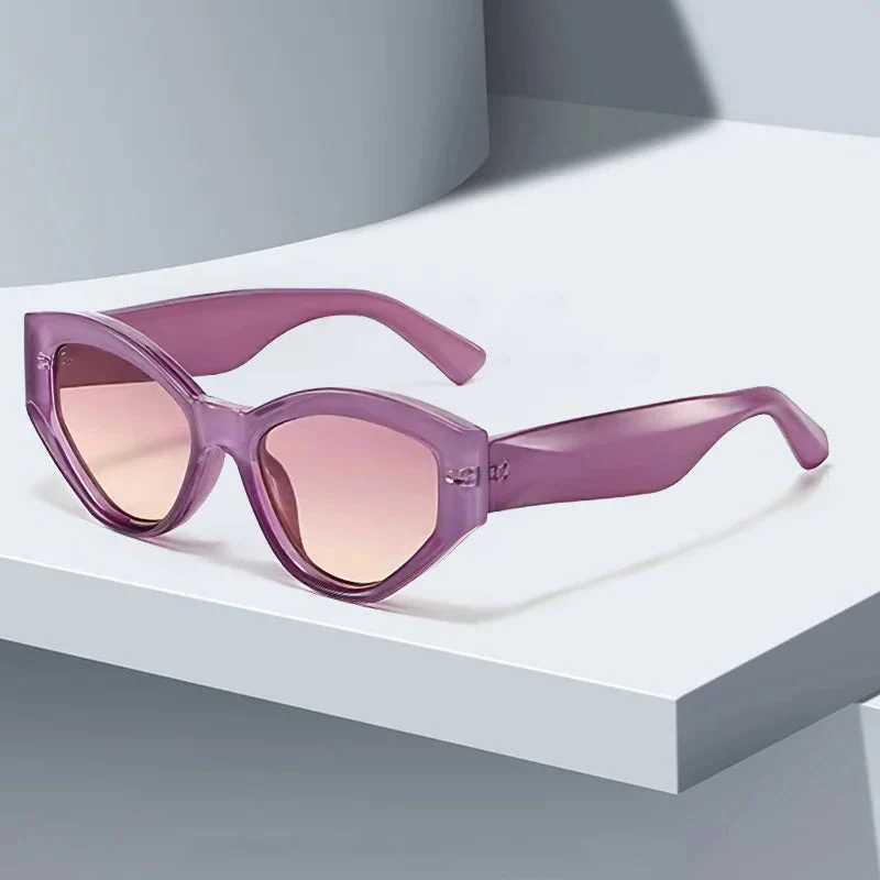 Sable Curve Cat-Eye Sunglasses - Image 2