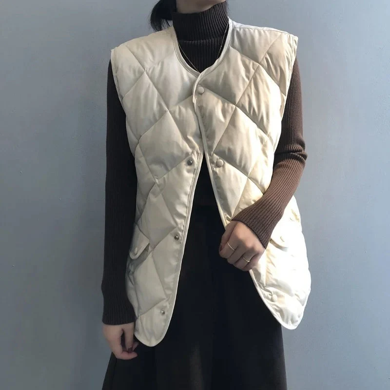 Sable Quilted Bomber Vest - Image 8