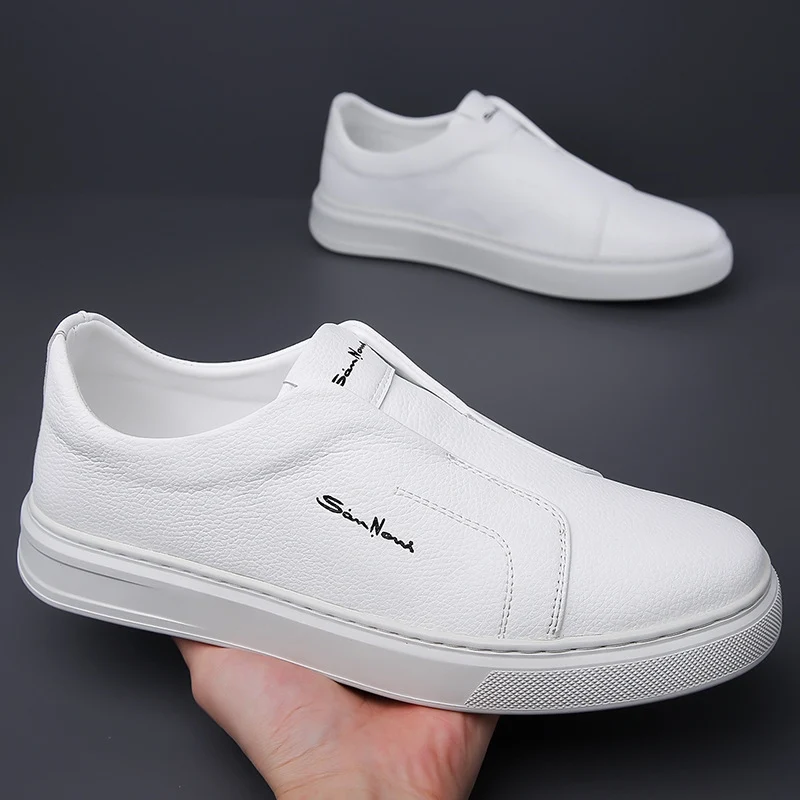 San Nori Leather Sneakers - Image 4