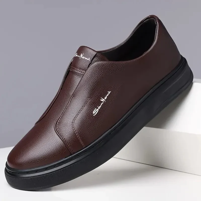 San Nori Leather Sneakers - Image 6