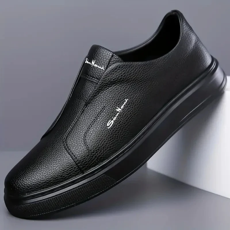 San Nori Leather Sneakers - Image 9