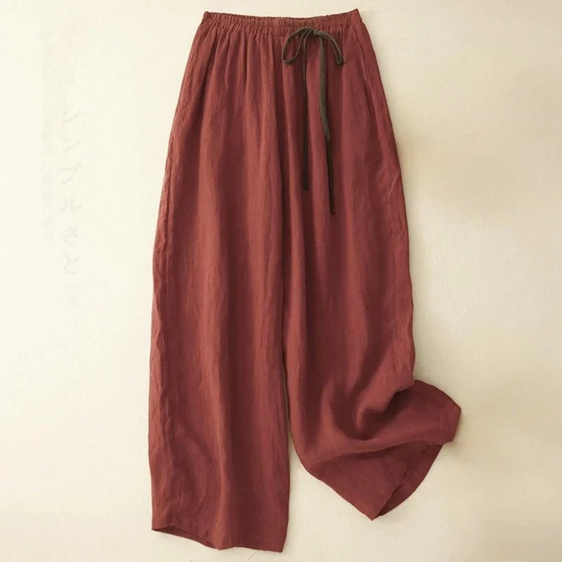 Sandra Linen Pants - Image 2
