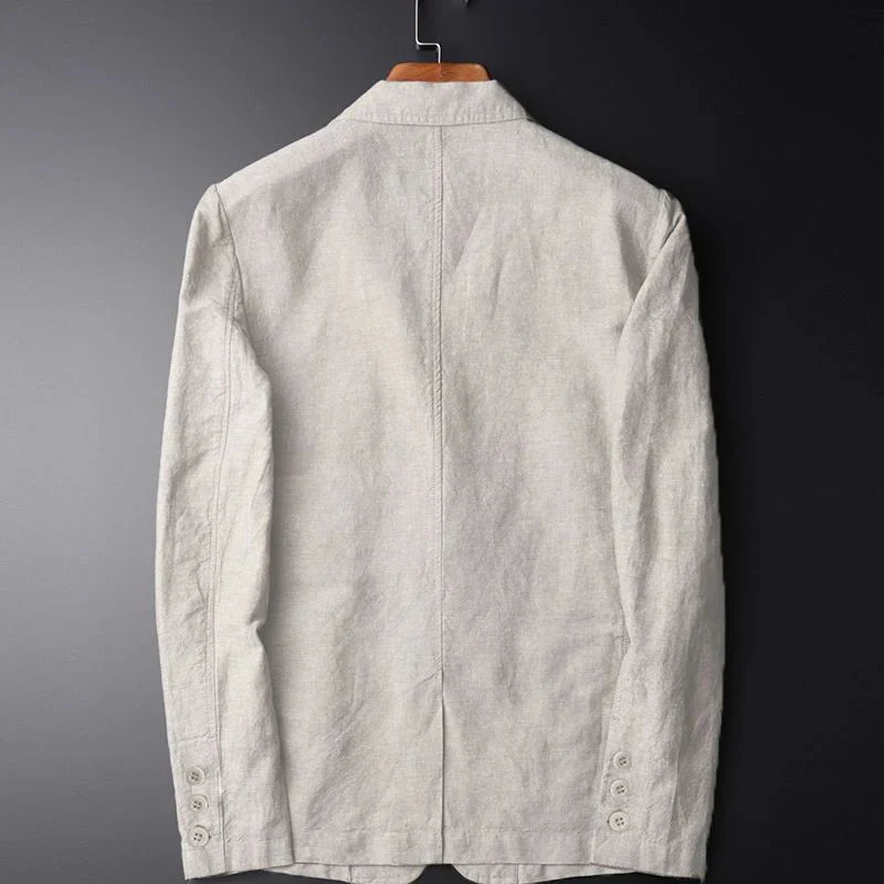 Sandstone Lightweight Blazer - Image 3