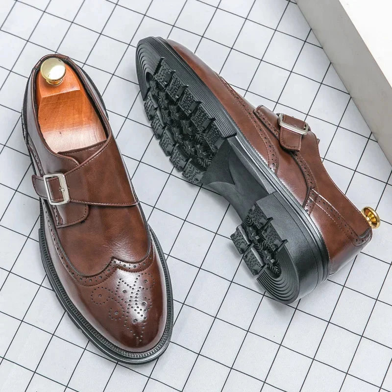 Sarto Buckle Dress Shoes - Image 4