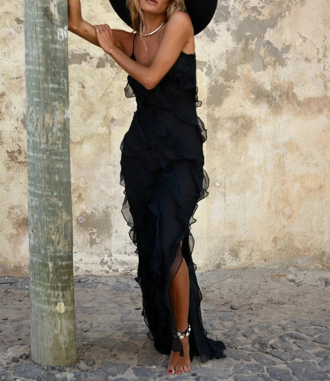 Scarlet Wave Maxi Dress - Image 2