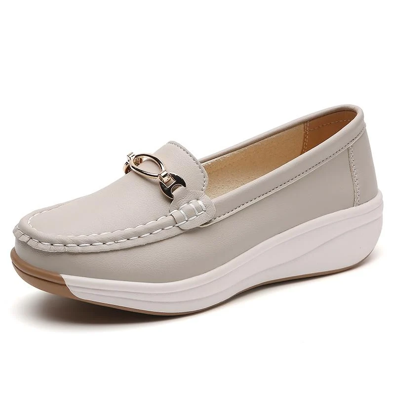 Selora Genuine Leather Loafers - Image 7
