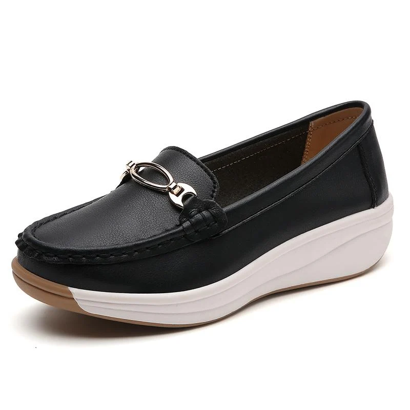 Selora Genuine Leather Loafers - Image 9
