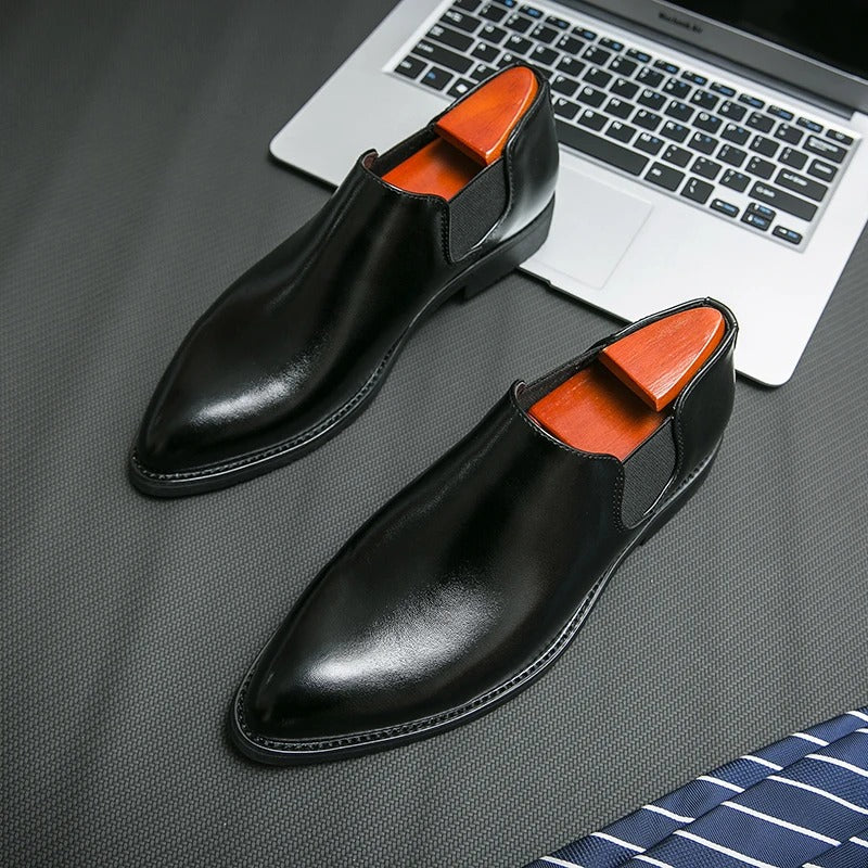 Slevo Genuine Leather Loafers - Image 2