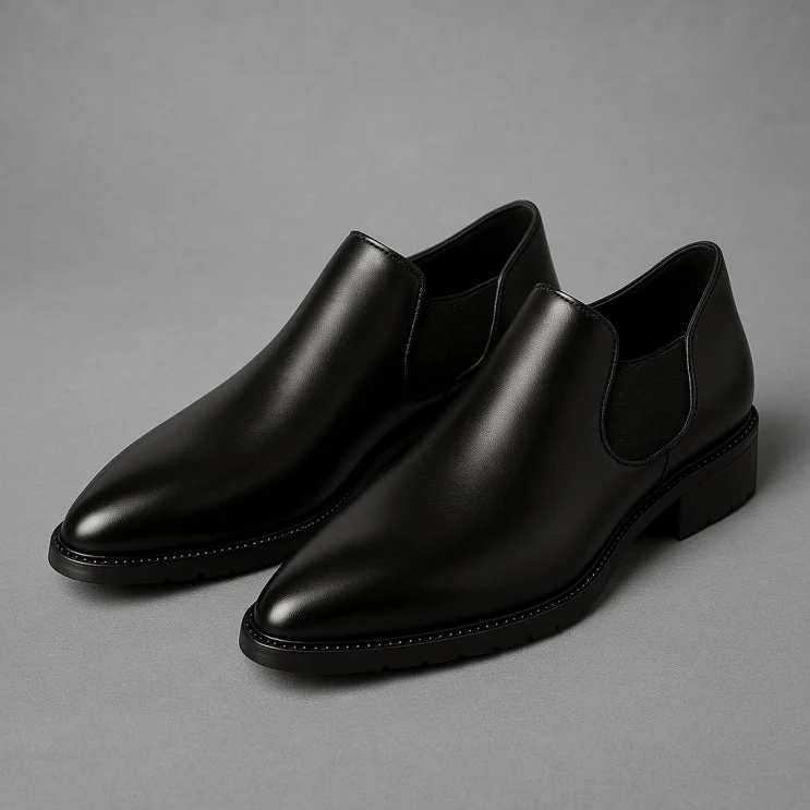 Slevo Genuine Leather Loafers - Image 5