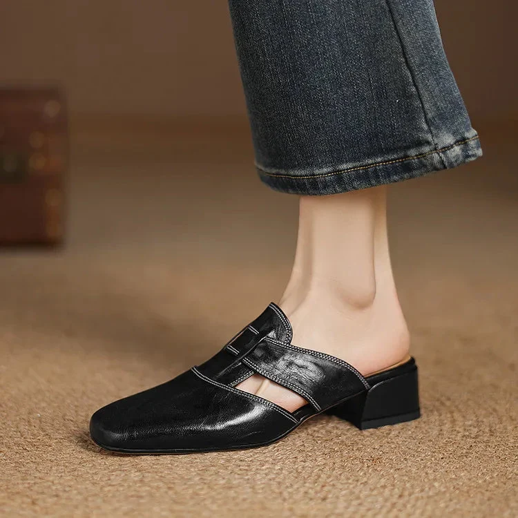 Sorell Leather Mules - Image 10