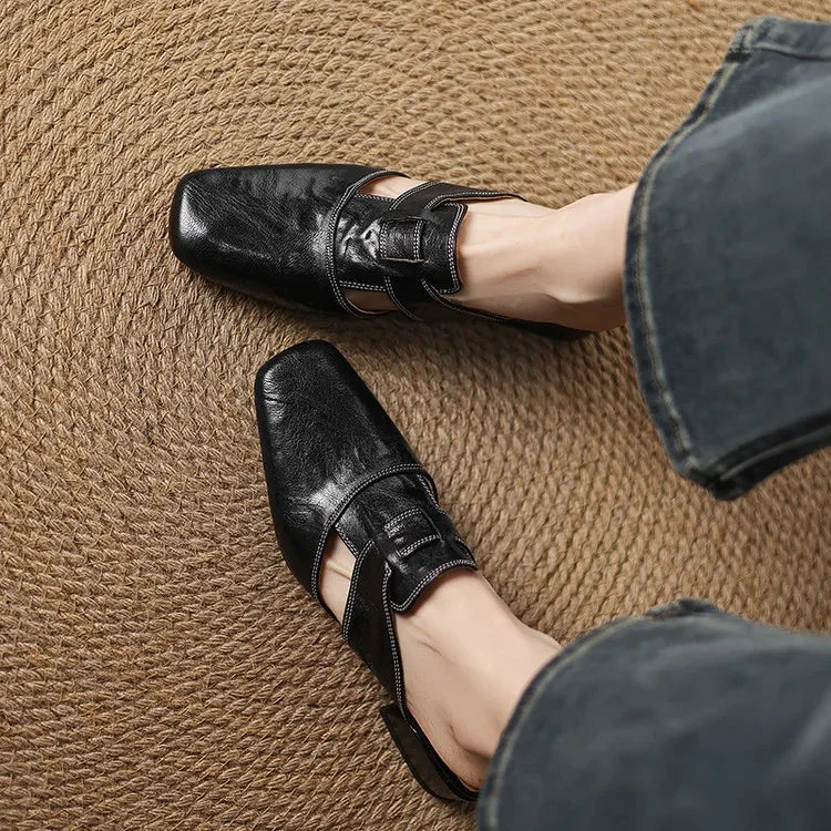 Sorell Leather Mules - Image 6
