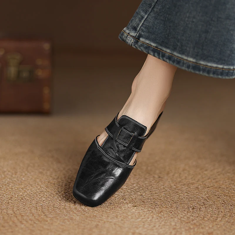 Sorell Leather Mules - Image 9