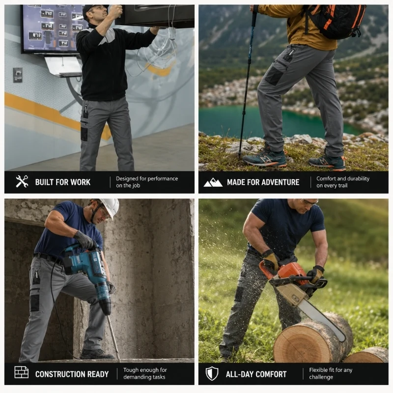Stenn Tactical Work Pants - Image 8
