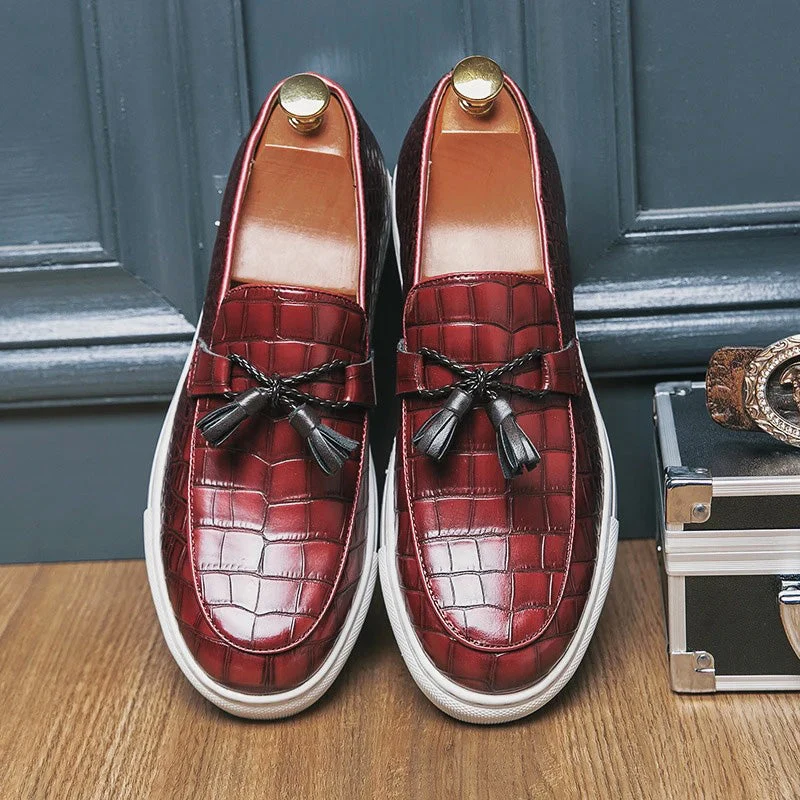 Stiloso Leather Loafers - Image 2