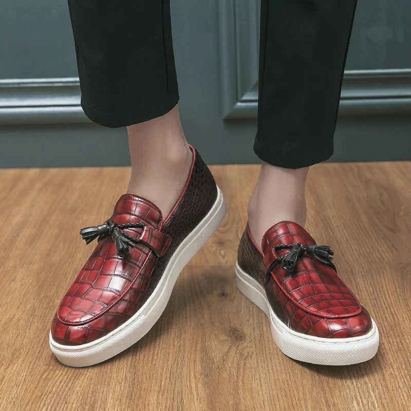 Stiloso Leather Loafers - Image 3