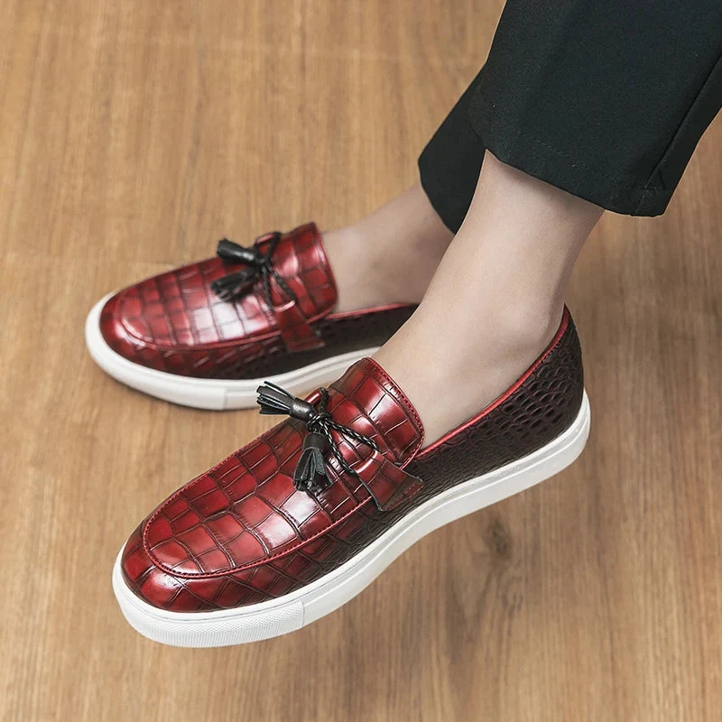 Stiloso Leather Loafers - Image 4