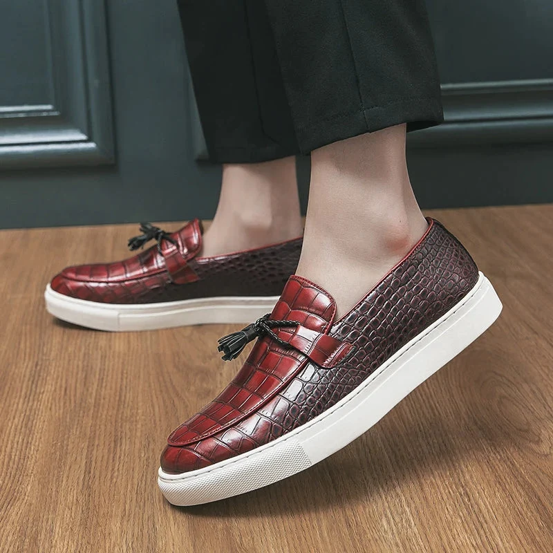 Stiloso Leather Loafers - Image 5