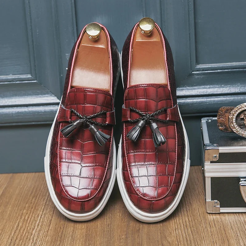 Stiloso Leather Loafers - Image 6