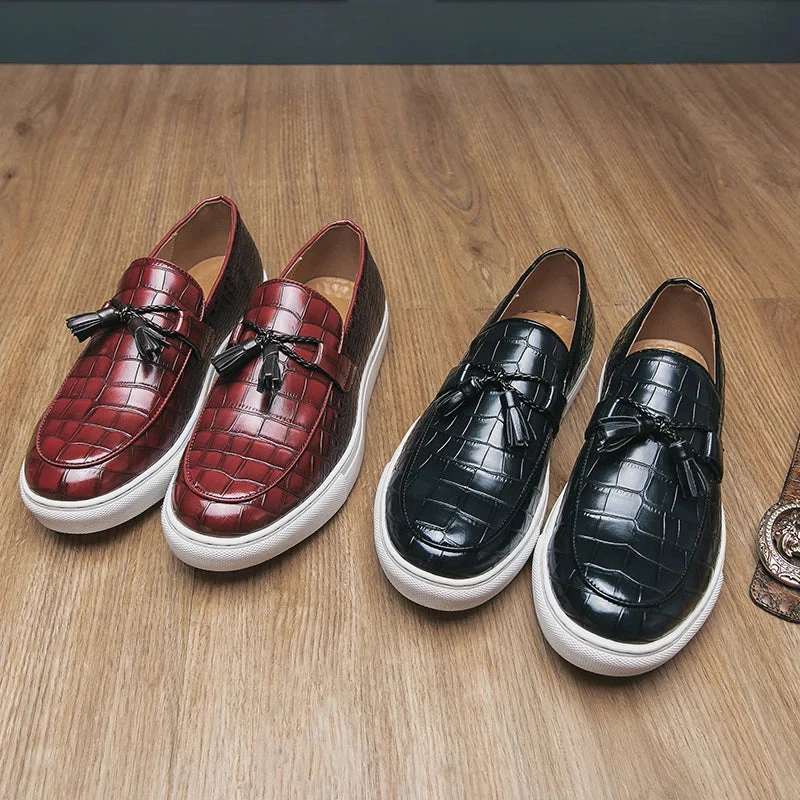 Stiloso Leather Loafers - Image 8