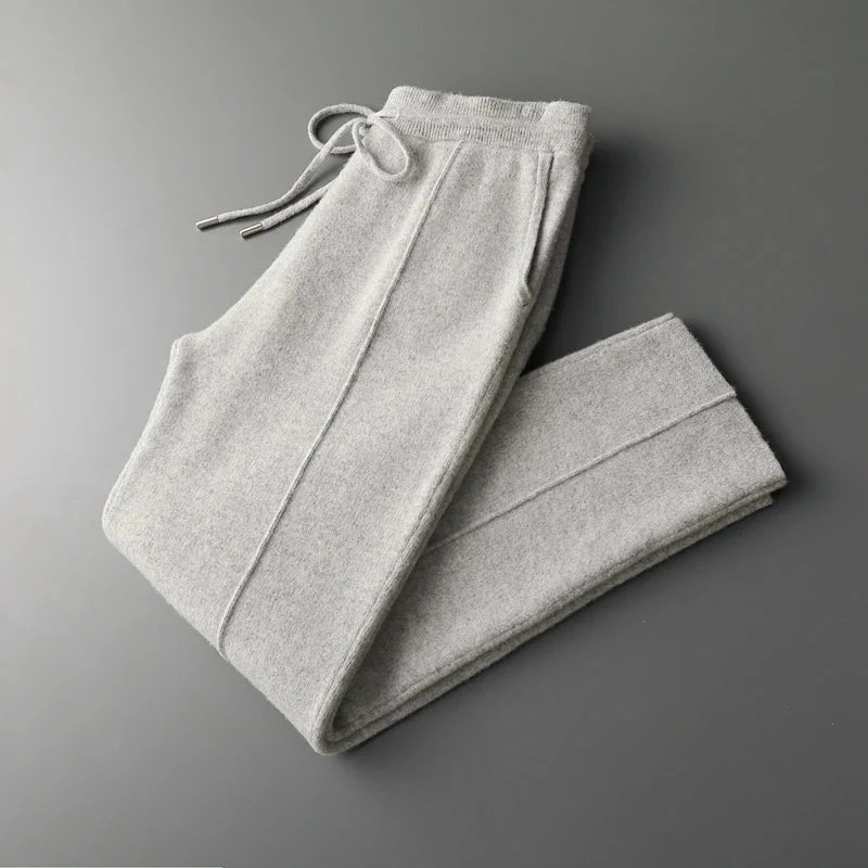 Tavion Cashmere Trousers - Image 2