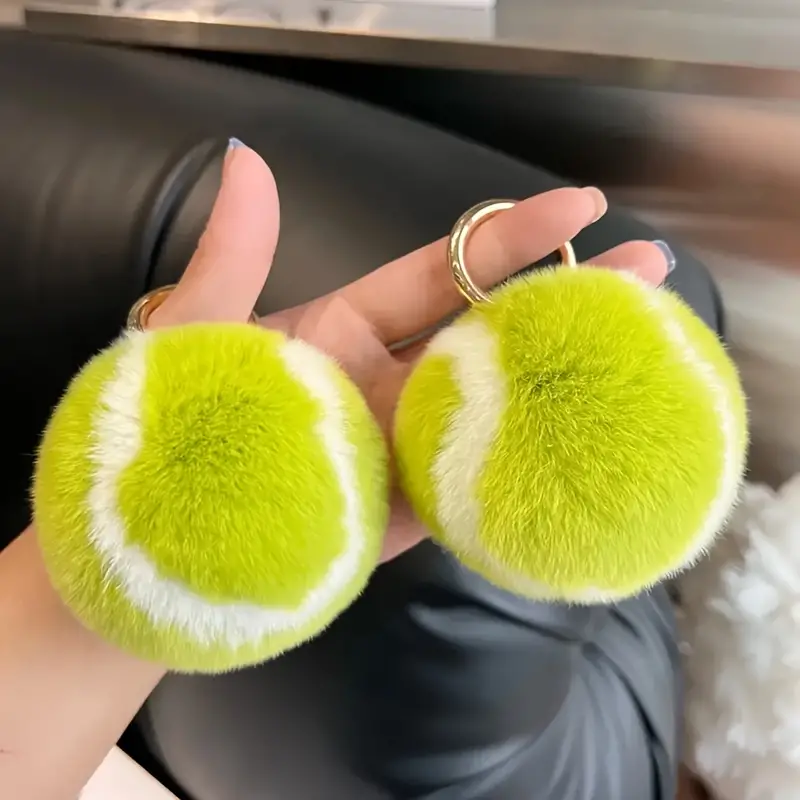 Tennis Ball Keychain - Image 3