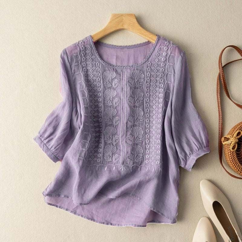 Tenori Linen Top - Image 2