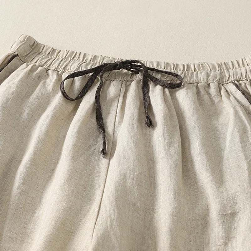 Tessa Contrast-Cuff Trousers - Image 4
