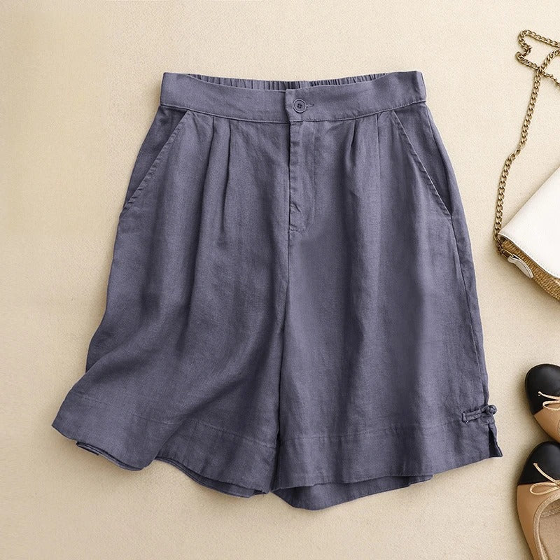 Tessa Easy Linen Shorts - Image 3
