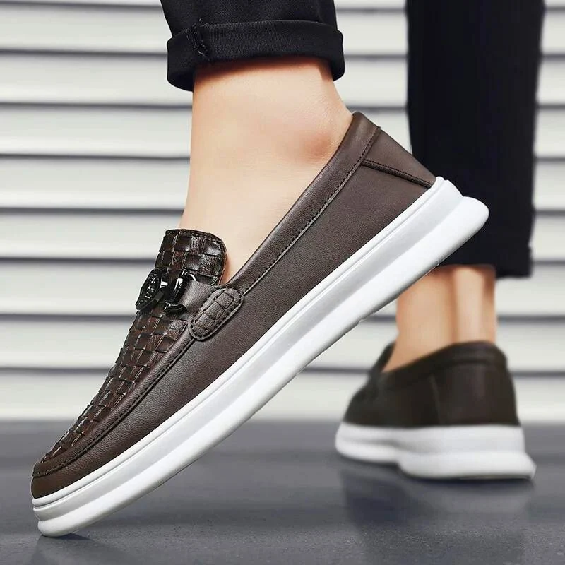 Thayden Leather Loafers - Image 4