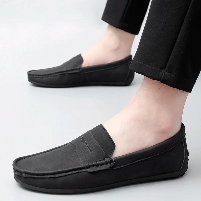 Travor Genuine Leather Loafers - Image 29