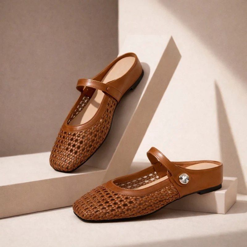 Tressa Orthopedic Mule Flats - Image 12