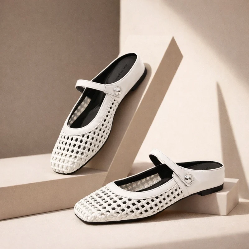 Tressa Orthopedic Mule Flats - Image 3