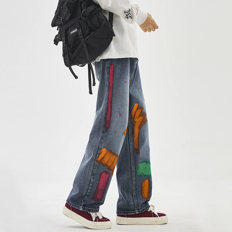 Tyga Spray-Painted Denims - Image 4