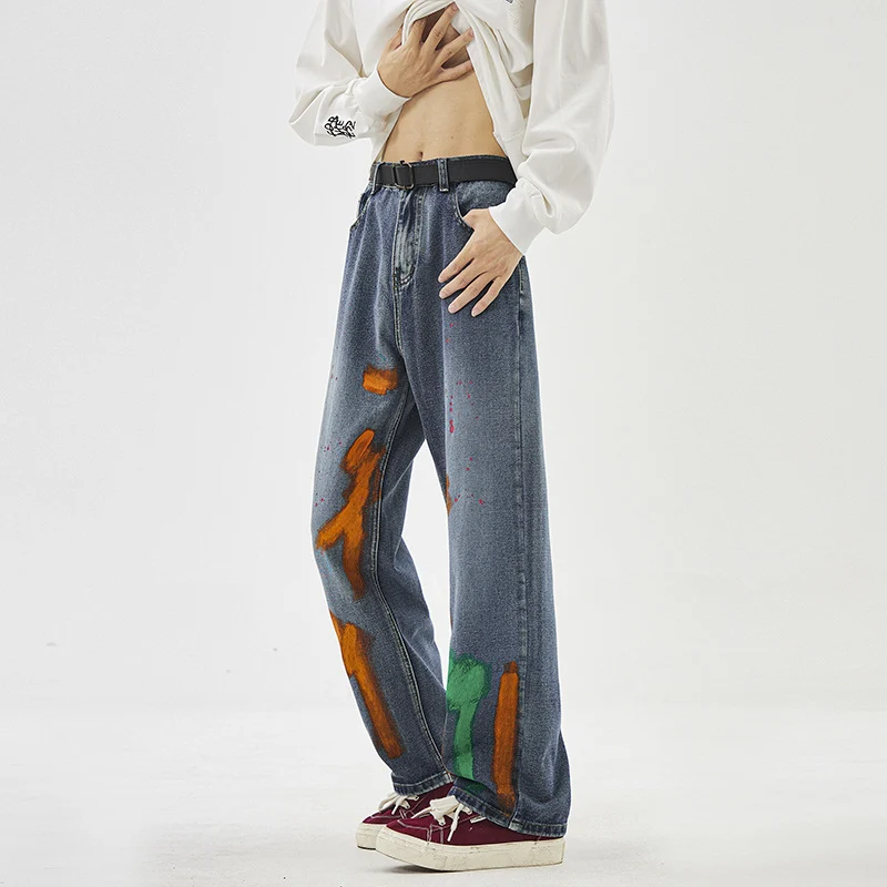 Tyga Spray-Painted Denims - Image 5