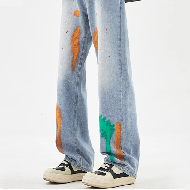 Tyga Spray-Painted Denims - Image 7