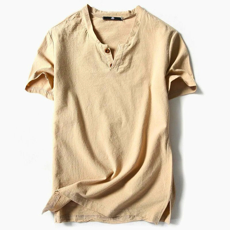 Tyrin Linen T-Shirt - Image 3