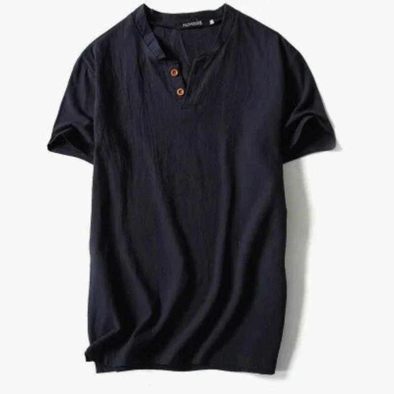 Tyrin Linen T-Shirt - Image 5