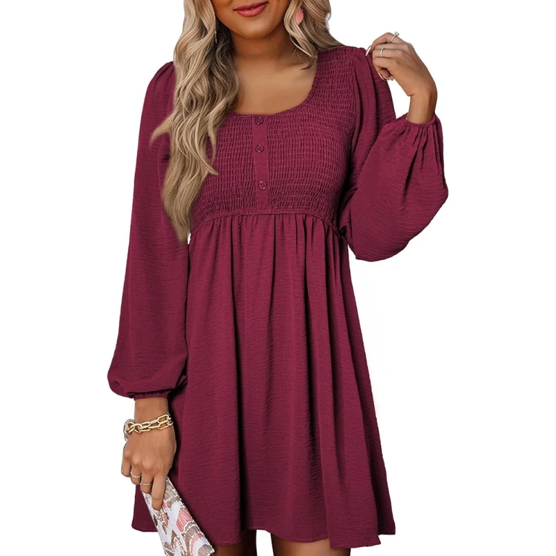 Valore Smocked Dress - Image 7