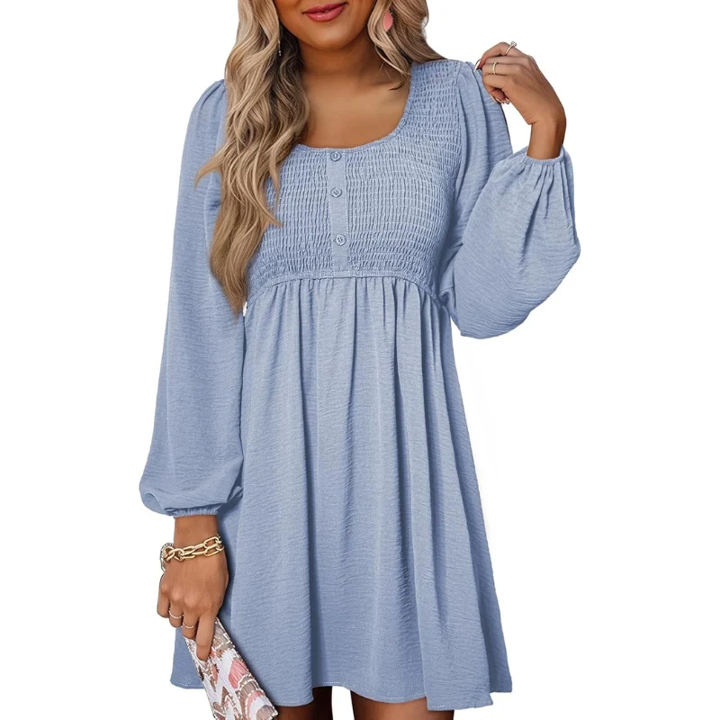 Valore Smocked Dress - Image 9